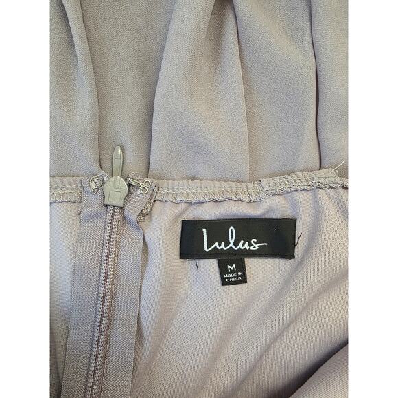 LULU'S Forevermore Grey Skater Dress - Picture 7 of 8